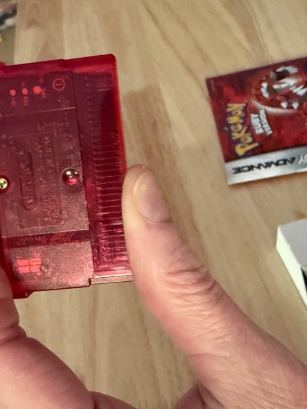 RARE Authentic Vintage Pokemon Ruby Game Boy Advance CIB